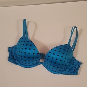 PINK VS push up Plunge bra.